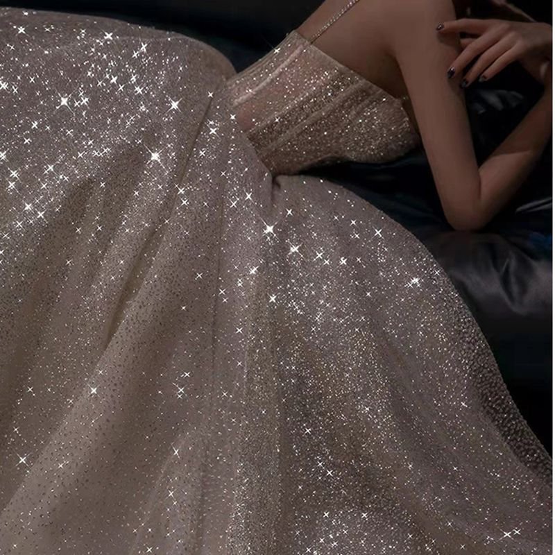 Shiny Sparkling Bustier Corset Bodice Gown Dress - Image 24